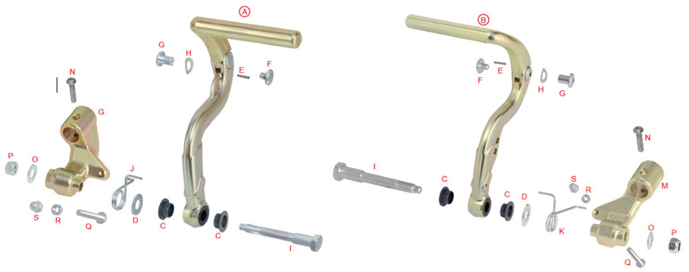 OTK Adjustable Pedals