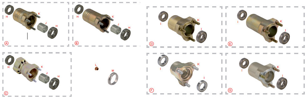 OTK Front Hubs