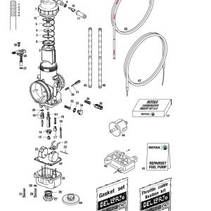 Rotax Carburetor 34XS+Fuel System