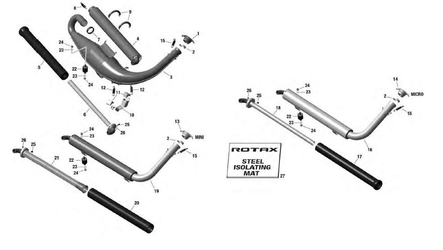 Rotax Exhaust