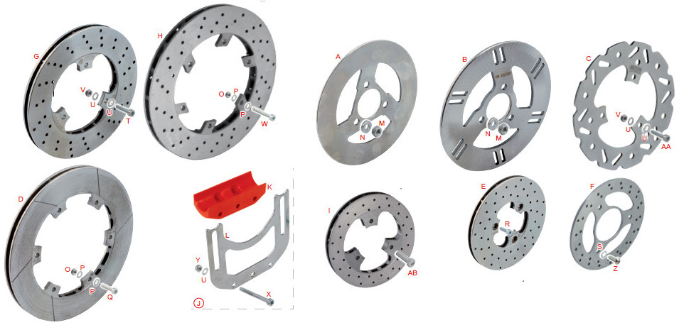 OTK Brake Disks + Carrier