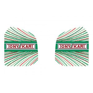 Tony Kart Racer 401RR Tank Stickers 8.5L
